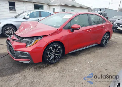 2020 Toyota Corolla Se z USA, uszkodzony, nr VIN JTDP4RCEXLJ010600